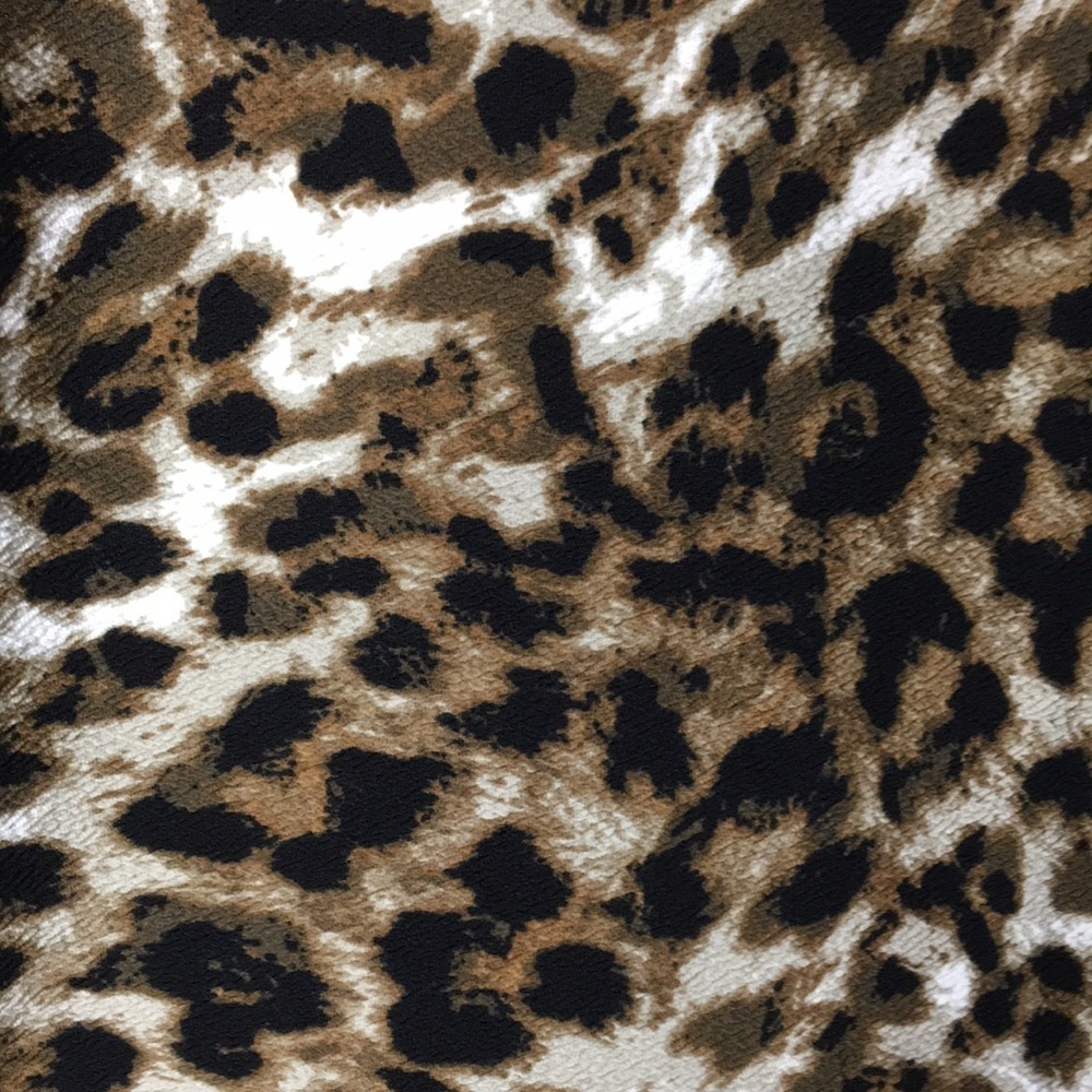 Rafaella Women’s Animal Print Blouse Size 2X NEW with Tags - Picture 2 of 7